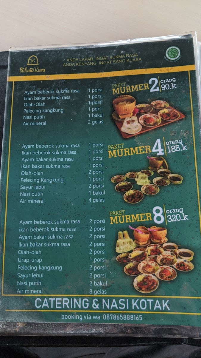 Menu Sukma Rasa Ii-10