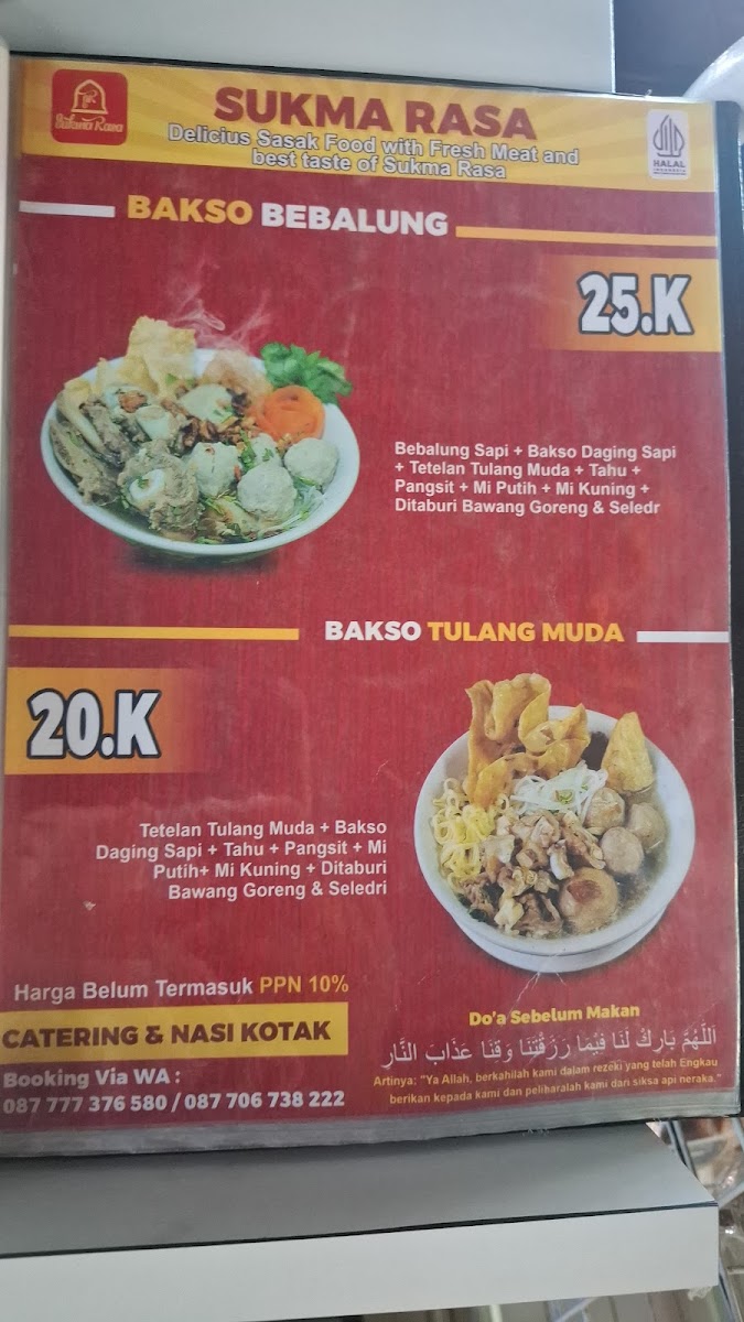 Menu Sukma Rasa Ii-5